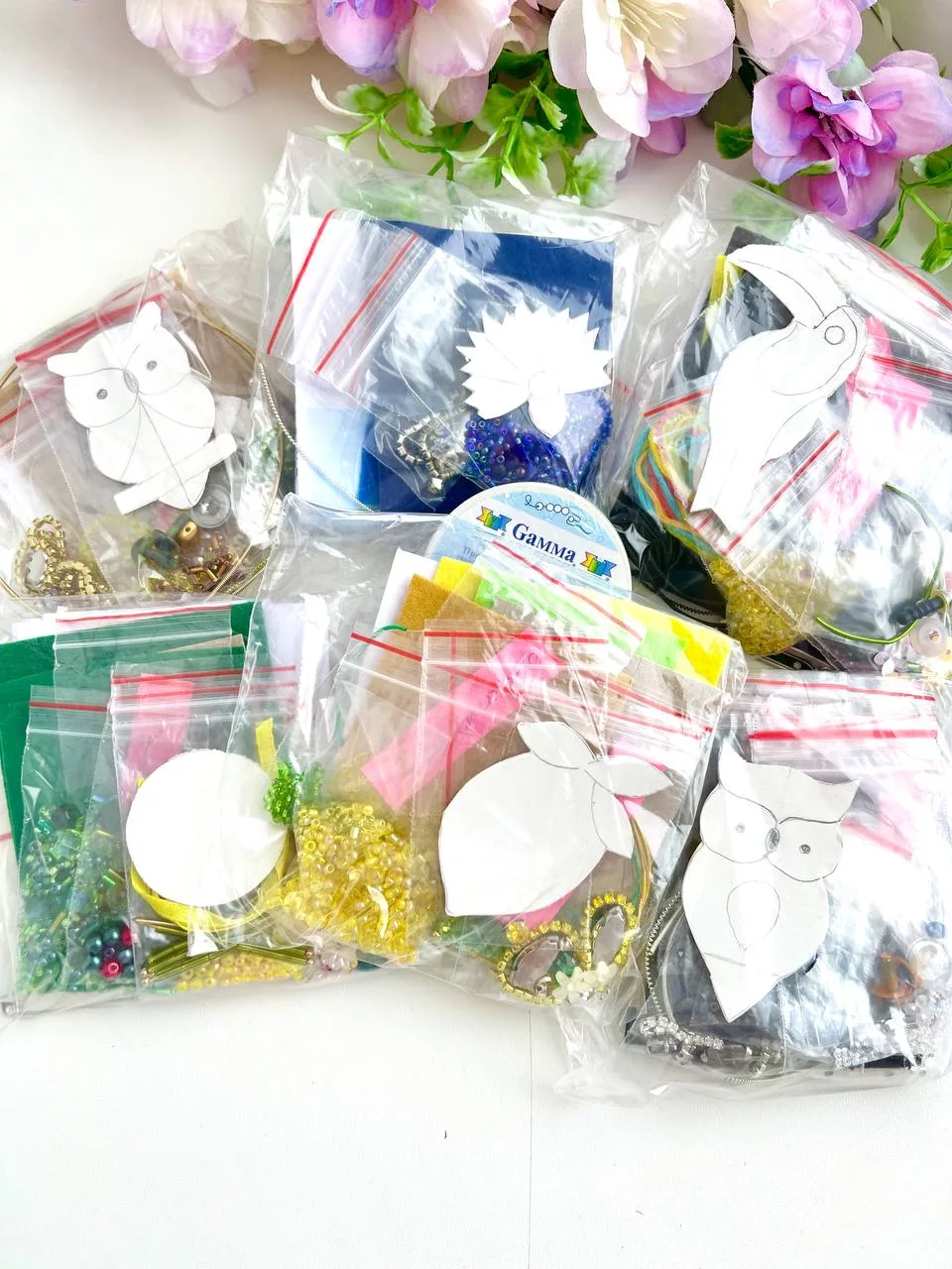 Набор для вышивки броши