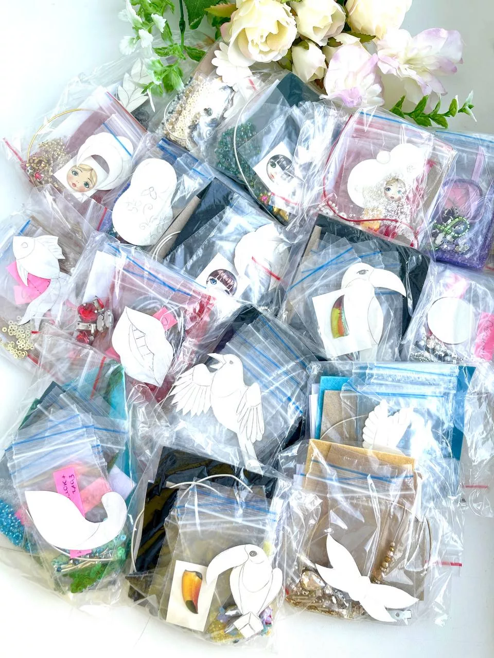 Набор для вышивки броши