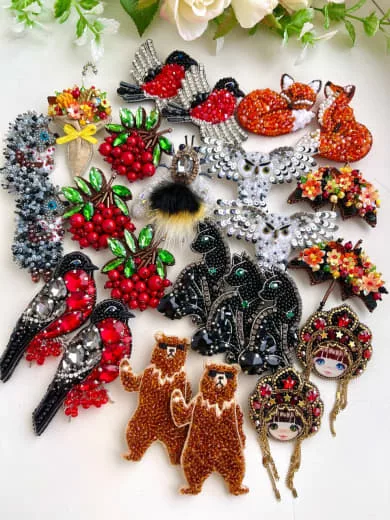 Заказ брошей для учителя