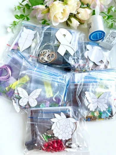 Набор для вышивки броши