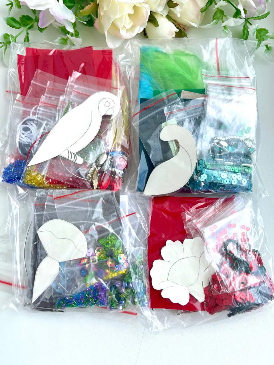 Набор для вышивки броши