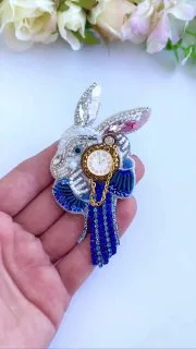 Брошь «Кролик»