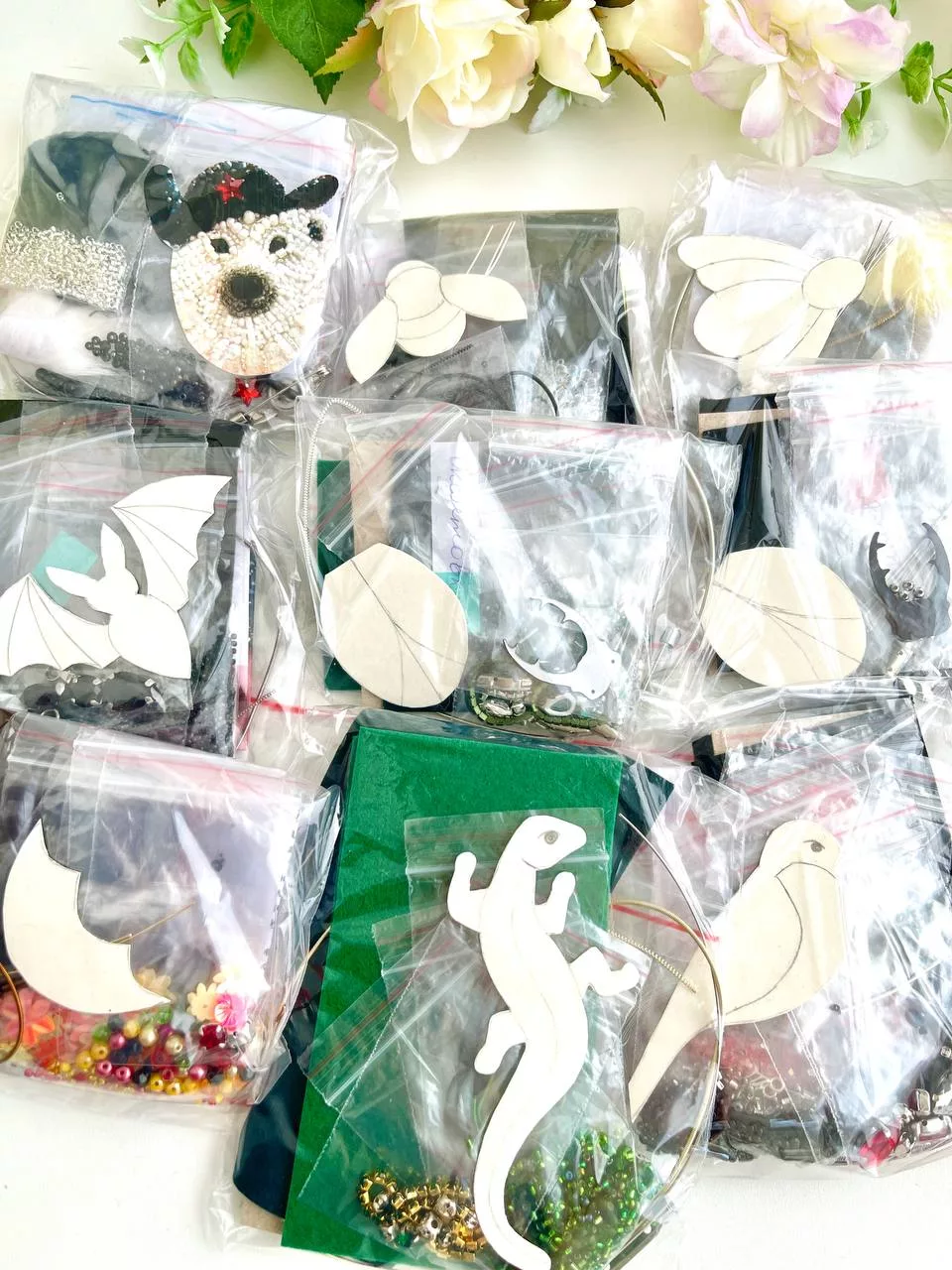 Набор для вышивки броши