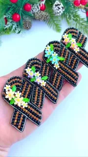 Броши: Георгиевская лента и 9 Мая