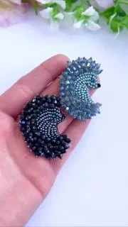 Брошь «Ежик»