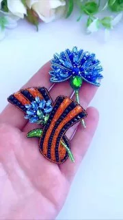 Публикация с фото броши