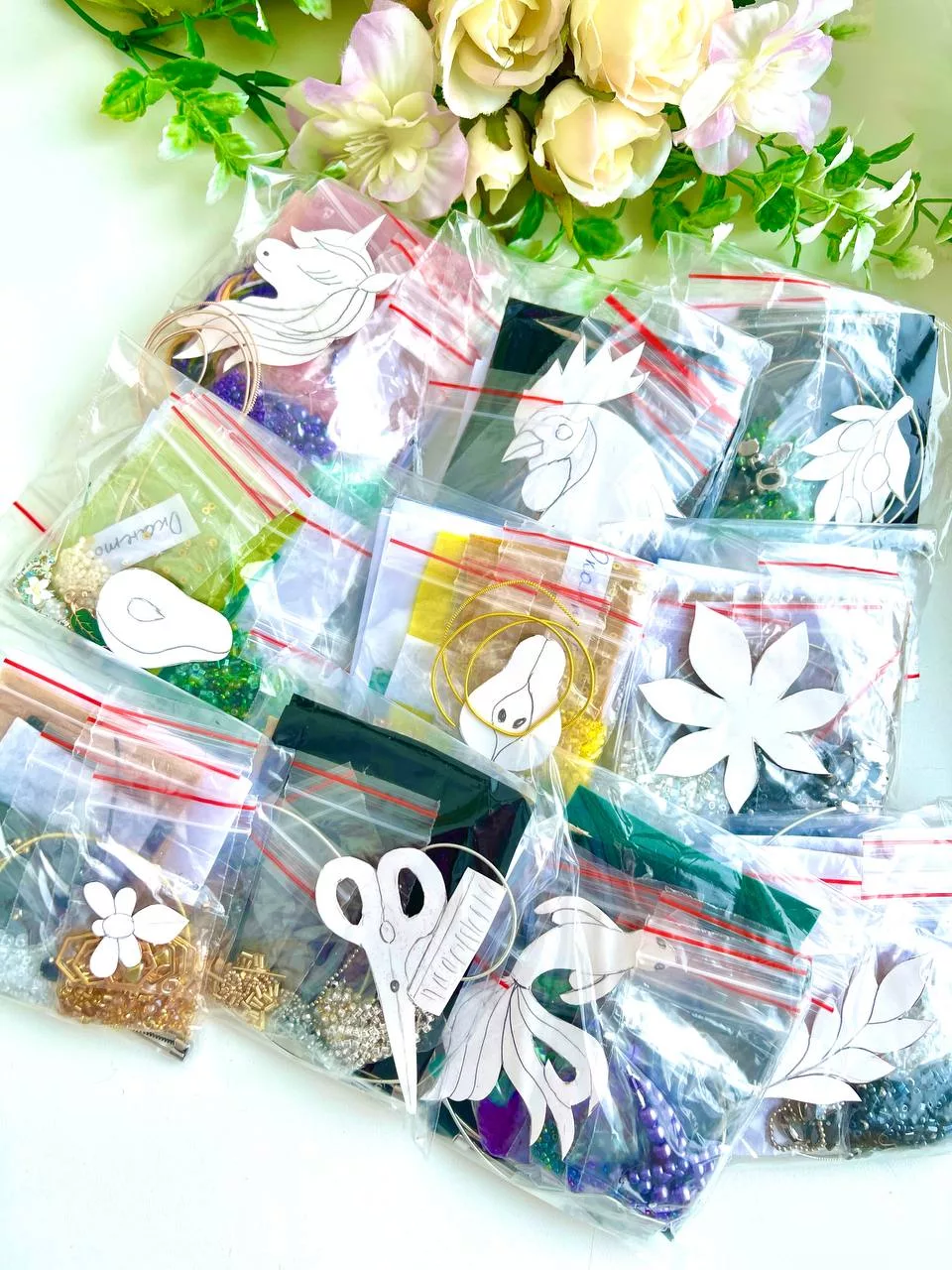 Набор для вышивки броши