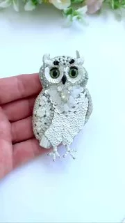 Брошь «Сова»