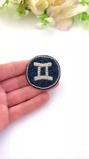Брошь «Гороскоп»