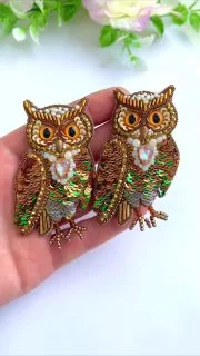 Брошь «Сова»