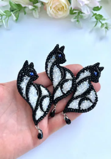 Брошь «Кошка»