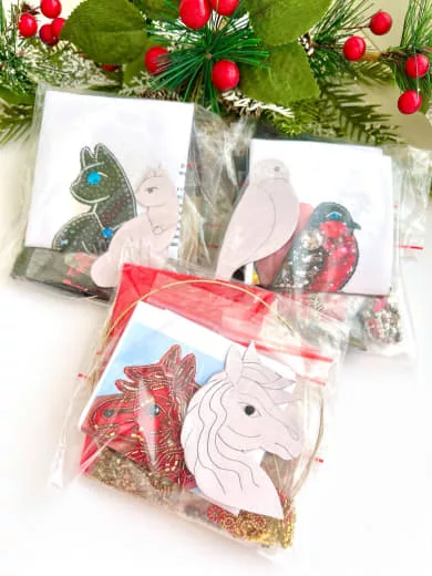 Набор для вышивки броши