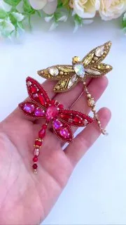 Брошь «Стрекоза»