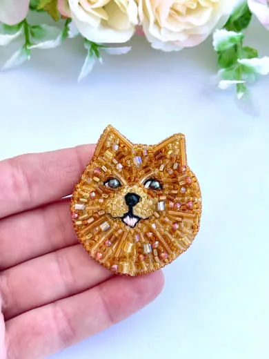 Броши: Собака и Песик