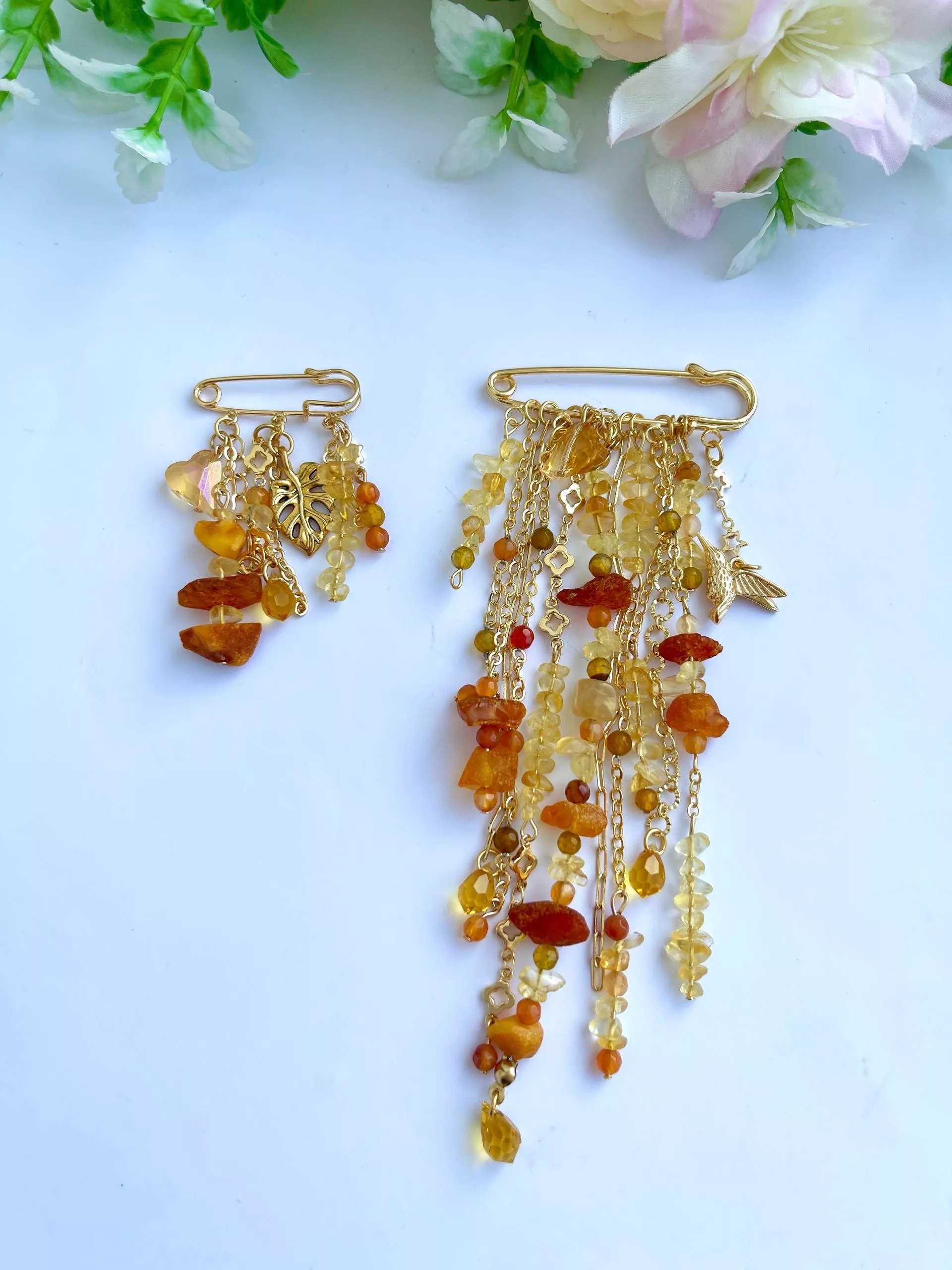 Броши: Большая булавка и Маленькая