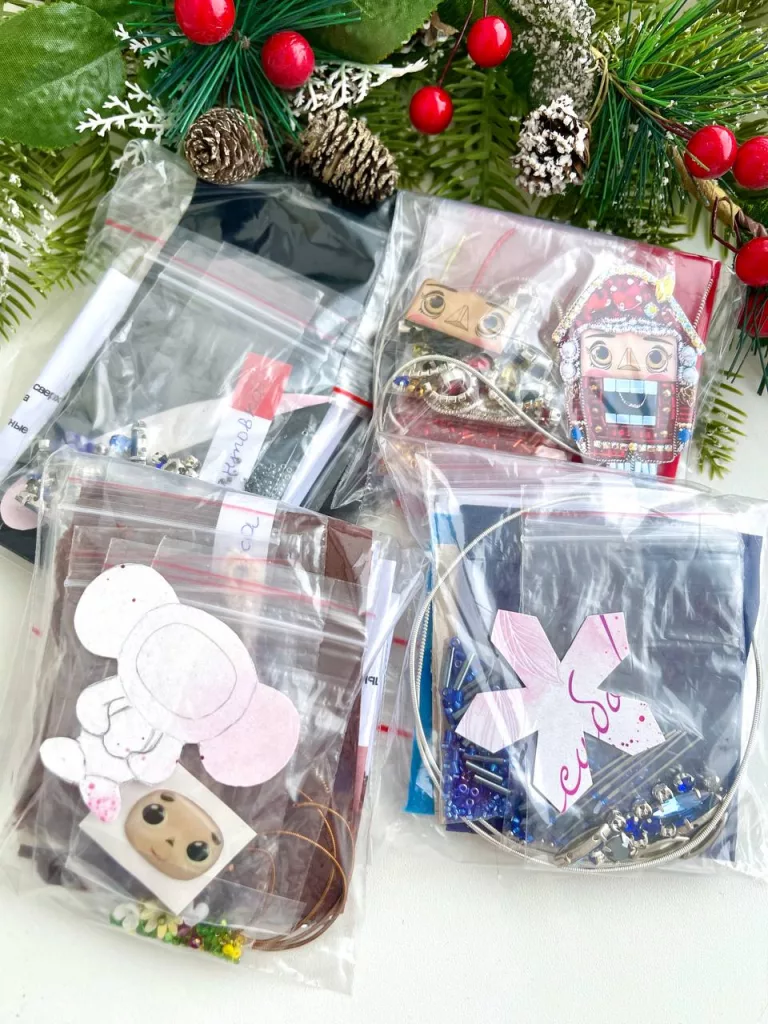 Наборы для самостоятельного изготовления брошей — фото 2