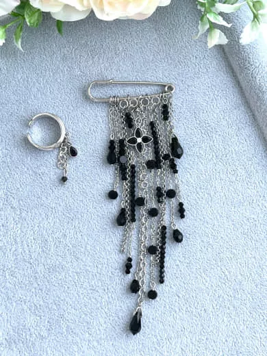 Броши: Булавка и Сет с кольцом